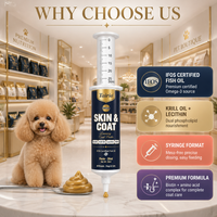 Pâte Nutritionnelle pour Chiens à Base d'Huile de Poisson et de Lécithine, Certifiée IFOS, avec Huile de Krill et Complexe d'Acides Aminés, Qualité Premium OEM