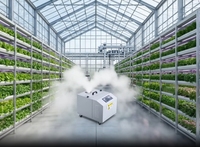 Un humidificateur indispensable pour l'entreposage en entrepôt afin d'éviter la sécheresse et les fissures des marchandises et de garder les fruits et légumes frais