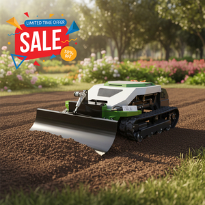 Livraison Gratuite Promotion Tondeuse Robotisée Thermique à Chenilles en Caoutchouc Mini Démarrage Facile pour Jardin Domestique - Product Image 3