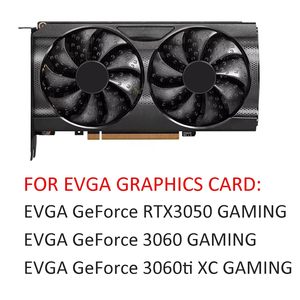 Ventiladores de GPU de 86 mm, DC12V, 0.55A, 4 pines, PLD09220S12HH, para tarjetas gráficas <span class=keywords><strong>EVGA</strong></span> GeForce RTX3050 <span class=keywords><strong>3060</strong></span> 3060ti XC, color negro, repuesto (Ventilador-B), en stock. - Product Image 5