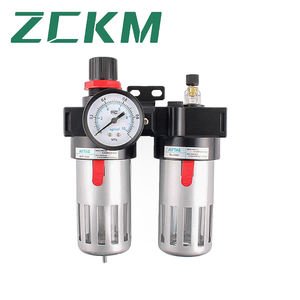 Filtro de Aire Neumático <span class=keywords><strong>AFC</strong></span> <span class=keywords><strong>BFC</strong></span> 2000 para Compresor y Herramientas de Aire con Manómetro y Vaso Lubricador - Product Image 5