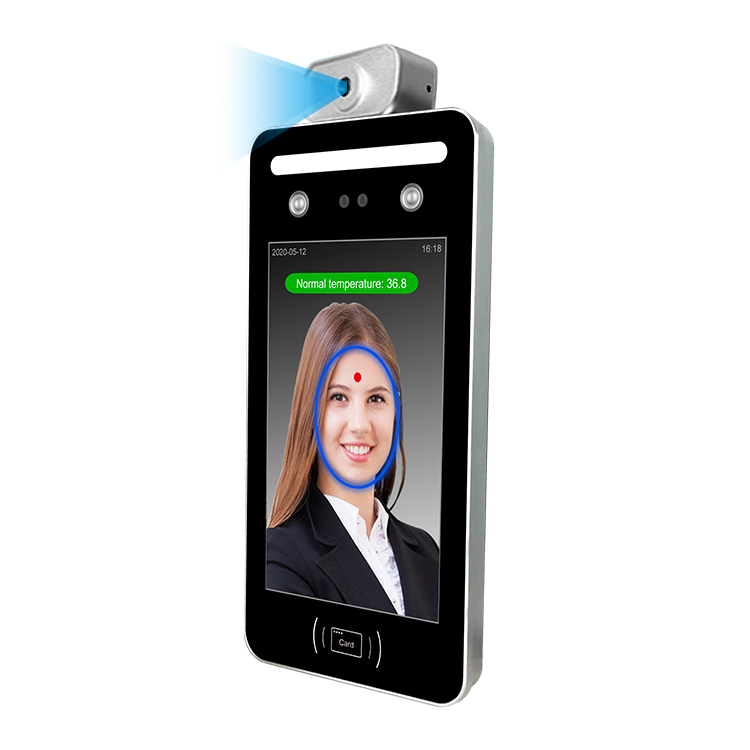 Устройство для учета времени с датчиком температуры для контроля общественной безопасности, 8 дюймов