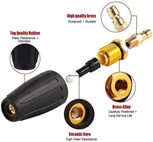 8 Gpm Rotary Mesin Cuci Tekanan Power Nozzle Putar Tip