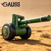 Modèle de howitzer gonflable M7 Air sur mesure, échelle 1:1, maquette de canon Bofors haute précision pour l'extérieur