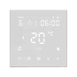 Smart Home Thermostaat Wifi Touchscreen Wekelijks Programmeerbaar 3a Tuya Thermostaat Water Floor Verwarmingssysteem Temperatuurregelaar