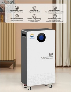 Lvtopsun 16kWh 314Ah 51.2V LiFePO4ชุดแบตเตอรี่พลังงานแสงอาทิตย์เกรด8000เข้ากันได้กับ growatt deye อินเวอร์เตอร์ <span class=keywords><strong>sungrow</strong></span> - Product Image 2