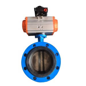 Válvula Neumática con Interruptor de Límite DN100, Control de Flujo de 90 Grados para Agua, Gas y Sistemas Industriales - Product Image 2