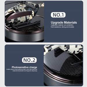 Diffuseur d'huiles essentielles solaire pour voiture, rotation automatique, camouflage hélicoptère, pour tableau de bord, élimine les odeurs - Product Image 3