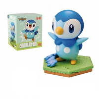 Figurine de personnage d'anime en kit de garage de dessin animé, modèle de récompense en PVC et résine ABS avec effet d'éclaboussures d'eau pour décoration de bureau et cadeau de collection