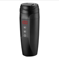 16OZ 진공 보온병 304 스테인레스 스틸 온도 디스플레이 텀블러 전기 자동차 스마트 절연 컵 물병