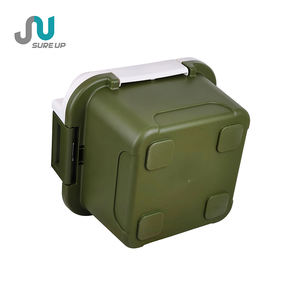 Glacière isotherme en plastique grande capacité <span class=keywords><strong>avec</strong></span> poignée et couvercle, maintien au chaud de 6 à 12 heures, pour utilisation en extérieur et en voiture - Product Image 5