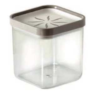 Tarro de plástico (800ml) COLOR STYLE Gris Paloma V60129400647 - Product Image 1