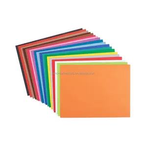 Papel colorido personalizado para impressão, papel de cópia A4 160g 120g, papel colorido artesanal, origami