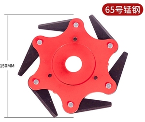 Tête de coupe multifonctionnelle à 6 lames, pièces de rechange universelles pour tondeuse à gazon, <span class=keywords><strong>débroussailleuse</strong></span> - Product Image 4