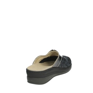 Soffice inverno carino per pantofole MZ4202 gomma nera con fodera in PVC antiscivolo leggera suola EVA suola in lana stampata - Product Image 3