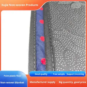 قماش غير منسوج مثقوب بالإبر، قماش مضاد للانزلاق مغطى بالبلاستيك، سجاد، بساط أرضية، قماش مضاد للانزلاق مغطى بالبلاستيك - Product Image 2