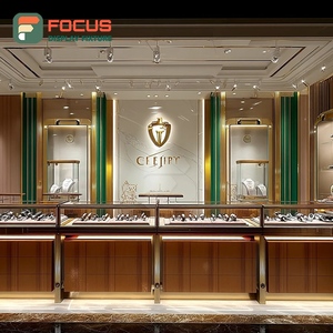 Vitrina de Joyería Personalizada de Alta Visibilidad, Fabricante de Vitrinas con Acabado Laminado, Vitrina Comercial para Joyería - Product Image 2