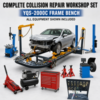 Banc de redressage de carrosserie automobile pour atelier