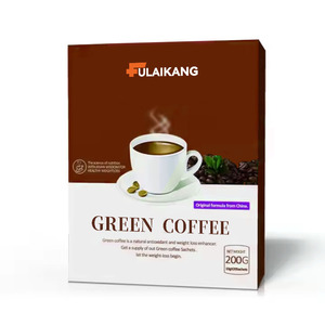 OEM/ODM reducción de grasa café instantáneo sabor amargo nueva caja de embalaje <span class=keywords><strong>para</strong></span> pérdida de peso adelgazamiento drenaje de aceite de café verde dulce - Product Image 3