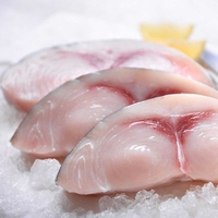 Filet de poisson-sabre IQF FD de haute qualité, pêche sauvage en mer, surgelé, portion de filet épaisse entière, SG, approvisionnement en vrac pour l'exportation alimentaire