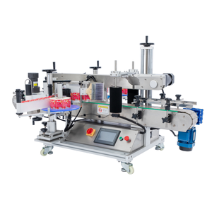 TS12m-2 Automatic <strong>Double</strong>-Sided 2-<strong>Side</strong> <strong>Labeling</strong> <strong>Machine</strong> for Bottles Jars Boxes Ideal for Food Pharma Cosmetics Packaging - Product Image 3