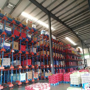 FIFO 자동 창고 랙 시스템 팔레트 보관 선반 스태킹 랙 선반 라디오 셔틀 랙 냉장 보관실 용 랙 - Product Image 4