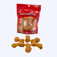 Friandises dentaires pour chiens de qualité supérieure, sans céréales, riches en protéines, avec logo personnalisé, pour la santé bucco-dentaire naturelle des animaux, contre la plaque et le tartre.