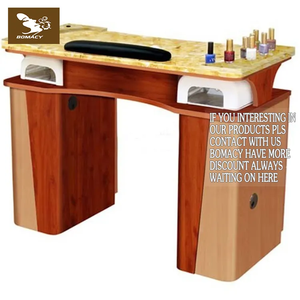 Table de <span class=keywords><strong>manucure</strong></span> professionnelle Bomacy Nail Technician pour station d'ongles en gel Table de mobilier de <span class=keywords><strong>salon</strong></span> pour <span class=keywords><strong>manucure</strong></span> Light Luxury - Product Image 2