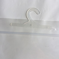Haute transparence ppe fermeture éclair cintre crochet bulle jouet emballage en plastique poly sac