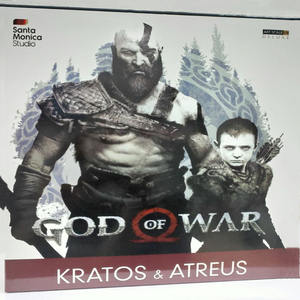 NUOVO Action Figure Personalizzato in PVC di Alta Qualità con Scatola, Giocattolo a Doppia Posizione, Figura d'Azione di Kratos, Personaggio di Gioco e Fumetto - Product Image 6