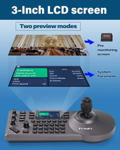 FoMaKo BH420 2 * FMK20SDI SDI HDMIPTZカメラバンドル1 * カメラPTZコントローラージョイスティック1 * 会議用ビデオミキサースイッチャー - Product Image 5