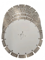 230mm Netz-Turbo-Diamantsägeblatt, Heißgepresst für Trockenschnitt an Granit, Marmor, Beton, Industriequalität Schnellschnitt, OEM