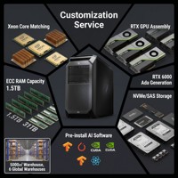 Estación de Trabajo de Alto Rendimiento HPEs Z8G4, CPU Dual Xeon Escalable, Lista para GPU RTX, Torre de Computación para IA y Aprendizaje Profundo
