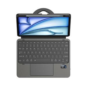 Custodia per iPad Air 11 2024 / 2025 / Air 4 / 5 <span class=keywords><strong>DUX</strong></span> DUCIS Serie VK con Tastiera Wireless Multifunzionale Staccabile e Cover per Tablet Nera - Product Image 1