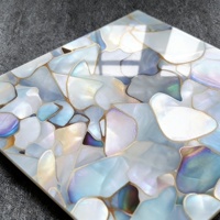 Carrelage de sol en céramique veinée de marbre blanc brillant, design moderne, 600x600 mm |   Carrelage poli pour hall d'hôtel, salon, salle de bain, salle à manger