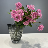 Vente en gros de fleurs artificielles en soie, petites fleurs de ranunculus papillon, faites à la main, pour la décoration de la maison, de mariages, de Noël, du Nouvel An et de la Fête des Mères