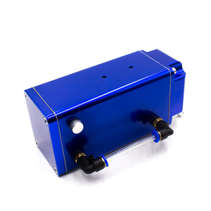 Réservoir de récupération des gaz d'échappement universel carré respirant en aluminium Getltall 2L pour modification automobile - Product Image 2