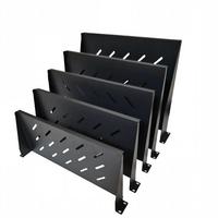Étagère de serveur personnalisable de 19 pouces pour montage en rack, plateau fixe en acier pour armoire, pour équipement réseau de centre de données