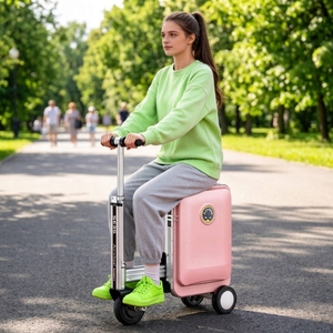 กระเป๋าเดินทางอัจฉริยะ <span class=keywords><strong>Airwheel</strong></span> แบบกันลื่น พร้อมรีโมทคอนโทรล โครงสร้างแข็งแรง สำหรับขายส่ง - Product Image 1