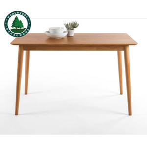 Woodbuddy <b>Solid</b> <b>Wood</b> <b>Desk</b> 120x60x75cm Simple Design Living Room Study <b>Desk</b> - Product Image 1