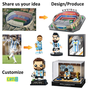 Kits <span class=keywords><strong>de</strong></span> construction <span class=keywords><strong>de</strong></span> stades <span class=keywords><strong>de</strong></span> <span class=keywords><strong>football</strong></span> personnalisables DIY – Briques en plastique pour maquettes d'architecture sportive, jeu <span class=keywords><strong>de</strong></span> <span class=keywords><strong>football</strong></span> sur mesure - Product Image 3