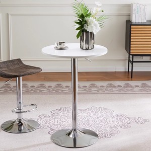 <span class=keywords><strong>Mesa</strong></span> <span class=keywords><strong>Alta</strong></span> Independiente con Elevación y Rotación, Combinación de <span class=keywords><strong>Mesa</strong></span> y Silla para Cafetería o Comedor - Product Image 6