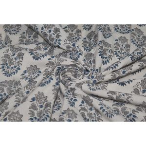 Nueva Tela Estampada a Mano Sanganeri, 100% Algodón, Material Decorativo para el Hogar, Tela para Confección de Vestidos - Product Image 5