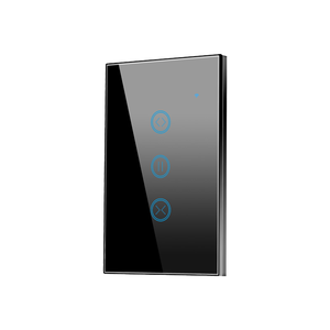 Tianlai Zigbee <span class=keywords><strong>3</strong></span>'lü 1 Yollu Anahtar ABD Standardı L Plus N 600W Dokunmatik Panel Beyaz Siyah Gri Altın Kaplama Alexa Google Home için - Product Image 1