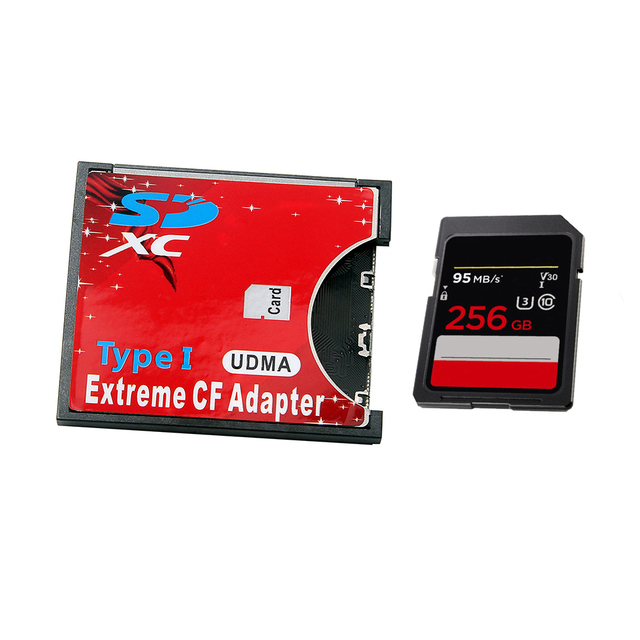 Factory Direct Supply TF SD Card to CompactFlash CF Card Type I Card Adapter