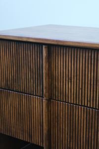 Meuble de chambre à coucher de style américain moderne de haute qualité, table de chevet en <span class=keywords><strong>bois</strong></span> pour villa intérieure - Product Image 3