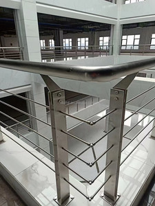 Ban Công Hành Lang Thép Không Gỉ Cầu Thang Lan Can Nền Tảng Sân Hiên Bảo Vệ Lan Can Nhà Máy Bán Hàng Trực Tiếp - Product Image 4