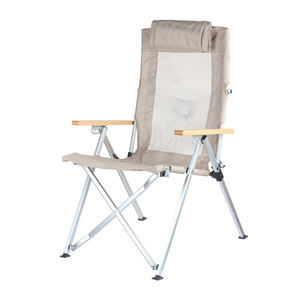 Chaise pliante de pique-nique portable en aluminium avec dossier réglable confortable pour le camping, le jardin et les activités de plein air - Product Image 6