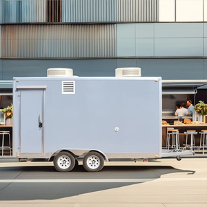 Dal Caffè ai Hamburger: Infinite Possibilità - Rimorchio Mobile Quadrato per Alimenti con Cucina Completamente Attrezzata e Logo Personalizzato - Product Image 2