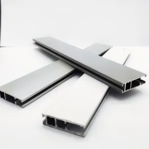 Profilé en aluminium de meubles de fenêtre personnalisés de qualité supérieure Rail inférieur de haute qualité pour composant de rideau de store roulant